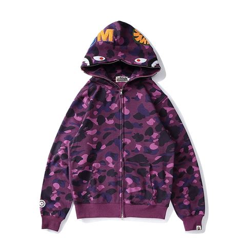 bape hooded sweatshirt.